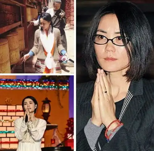王菲大女儿寇靖童削发出家,舆论炸裂是受王菲影响
