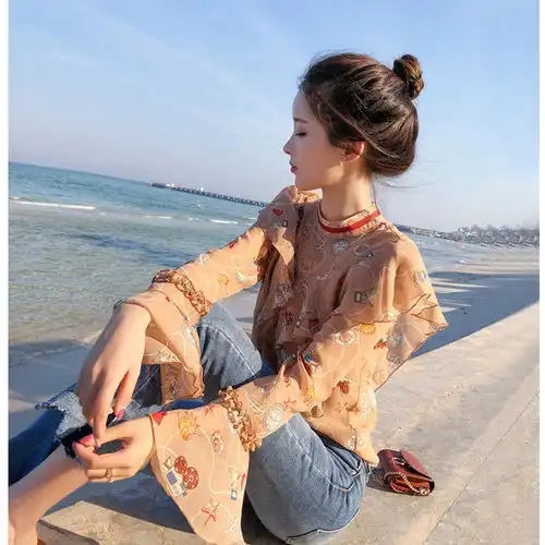 夏天不穿雪纺衫,清爽时髦会迟到