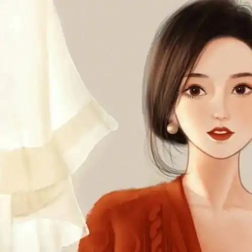 优质手绘插画女头
