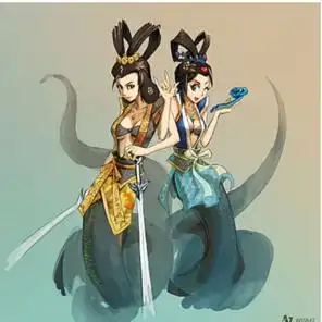 女佛头像蝎子精