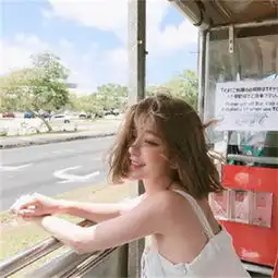 超甜美可爱短发女生微信头像7