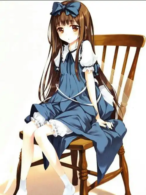 二次元少女头像真人女头