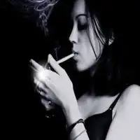 不良少女抽烟喝酒头像微信头像图片大全