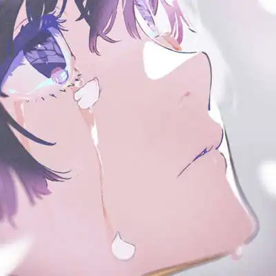 头像伤感女生哭泣图片心