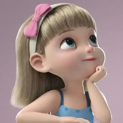 个性网女可爱头像卡通迪