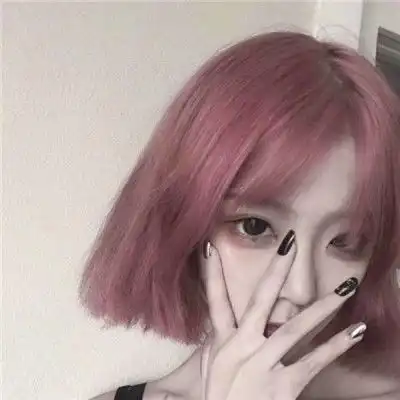 qq头像女生短发带帽修颜