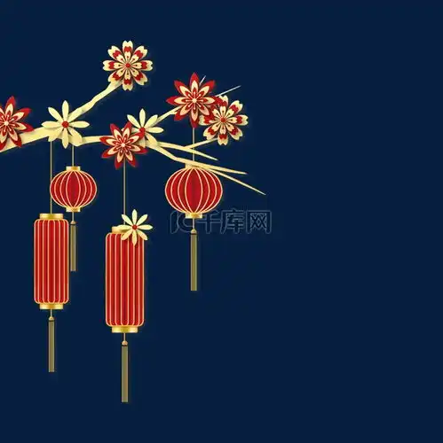 剪纸美女头像灯笼