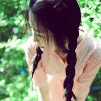 唯美女神头像小清新简约