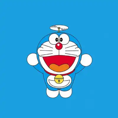 蓝胖子头像新款卖萌的蓝胖子可爱头像