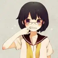 求有意境感带眼镜框的女生动漫