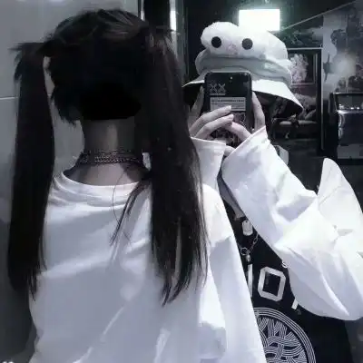 陈情暗黑系超酷情侣头像.