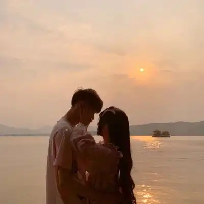 森女头像文艺范手绘情侣