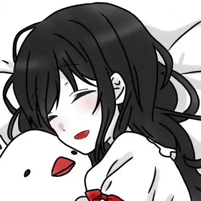 二次元动漫女生头像丧气小萝莉