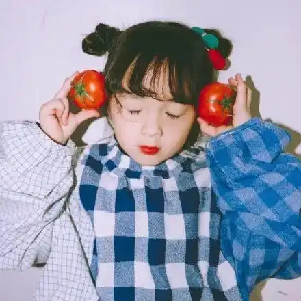 元气满满奶里奶气的女生头像