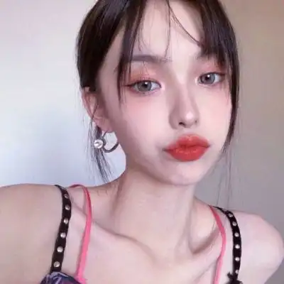 部位女头锁骨露肩吊带高清女生头像