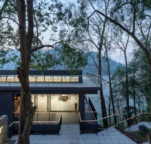 民宿小院感知内向宁静的空间禅意氛围avillageofspiritualsustenance