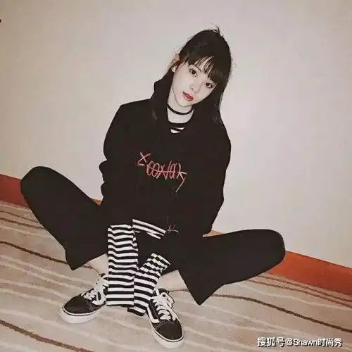 暗黑酷炫女生头像欧阳娜