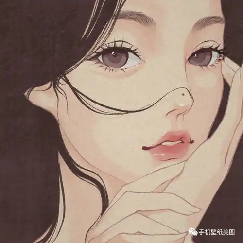 欧美头像黑白女生高冷霸