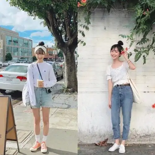 小个子女生夏季穿搭指南,瞬间拉长身材比例,不愁没有衣服穿