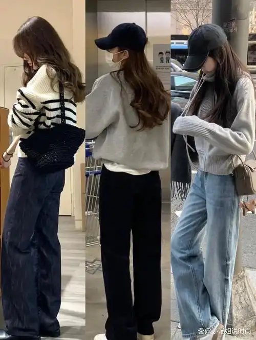 韩国女生太会穿了,5个细节氛围感拉满,基础款也好看