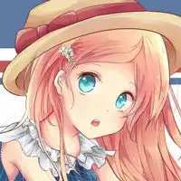 可爱小女孩头像大眼睛动