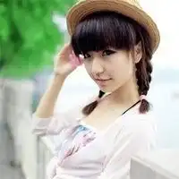 头像女生戴帽子和墨镜美