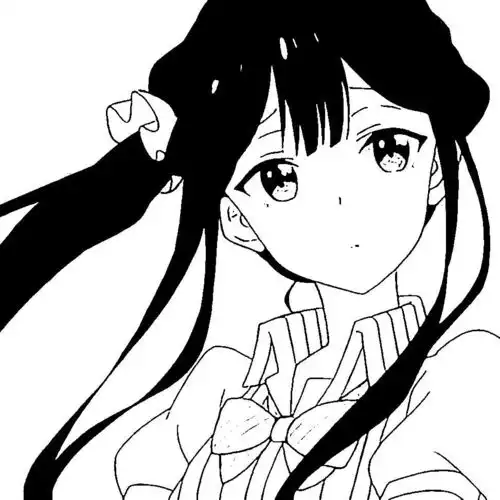 40张黑白动漫女头看看有没有喜欢的