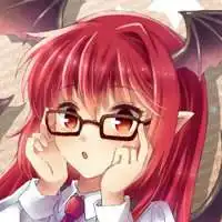 女生微信头像卡通戴眼镜微信头像图片大全