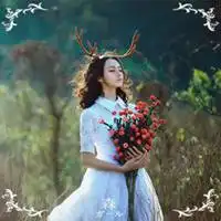 带鹿角的女生头像2019微信头像图片大全