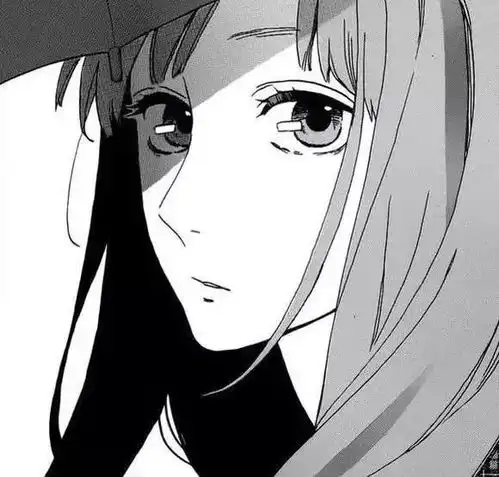 黑白漫画头像超好看的女