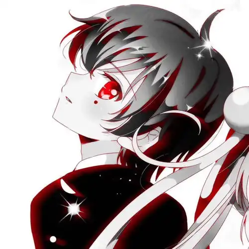 黑化少女恶魔头像一块钱