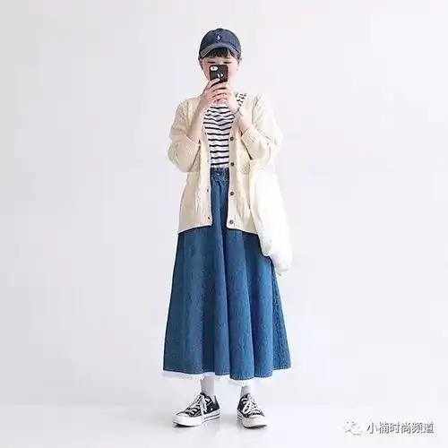 谁说腿短无法驾驭长裙跟着154cm女孩穿出一周日系小清新