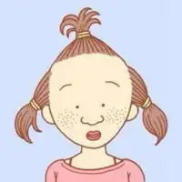 女童微信头像卡通