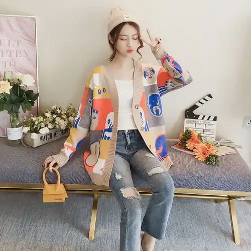 清新又百搭的针织开衫,小仙女出街必备哦