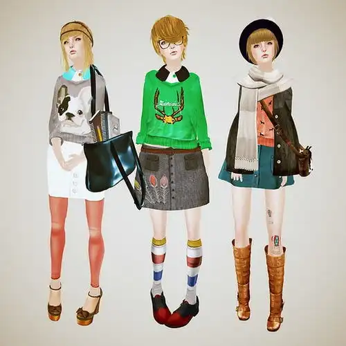 鸟叔又名麻雀君的相册萌妹子时装秀