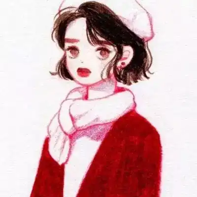 好看的头像女二次元手绘