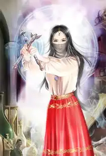 古风女带面纱头像