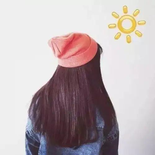 女生头像背影照片ins高