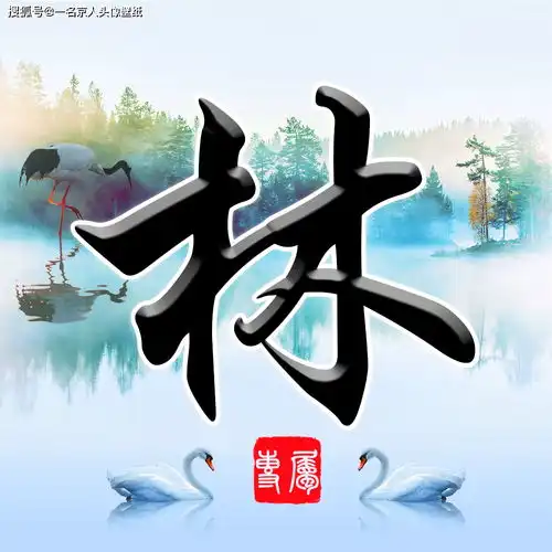 姓氏头像,微信壁纸,大气传统中国风姓氏头像,22张大放送