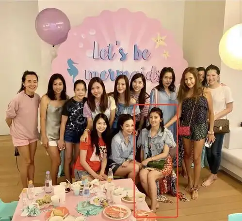 咘咘波妞参加小姐妹生日会,贾静雯肚子隆起明显难道要生弟弟了