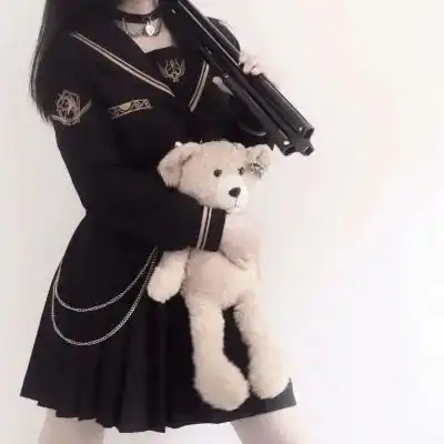 头像舍ins风jk制服女生头像不露脸的动漫jk女头