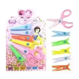 鑫龙办公迪士尼儿童玩具剪刀花边塑料剪刀米奇剪刀三把装dm0983151比购返利网购物比价