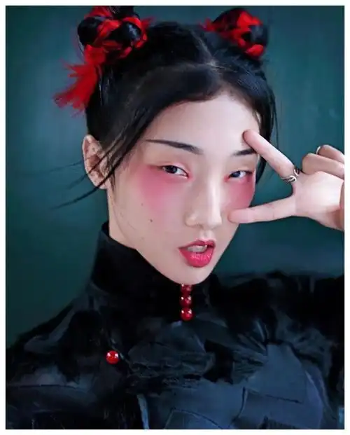 不撞脸的单眼皮女生,原来这么好看