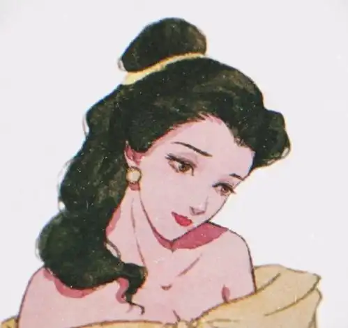 迪士尼公主化身淑女,贝儿有两种形态,木兰神龙都变萌了