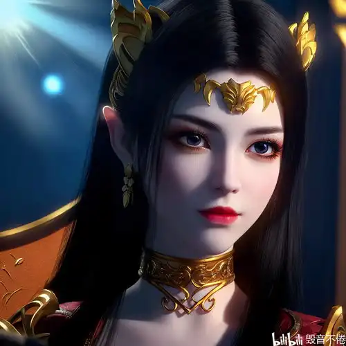ai绘画4k高清渲染美杜莎女王壁纸