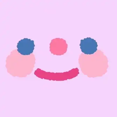 小女孩头像可爱萌漫画不