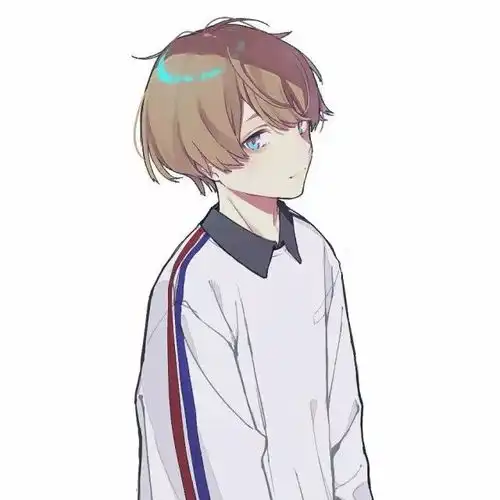 二次元女生抑郁头像少年