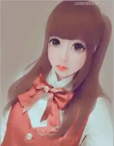 photoshop转手绘打造转手绘艺术效果的给大眼女孩照片
