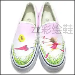 手绘鞋图片,手绘鞋高清图片zz彩绘工作室,中国制造网