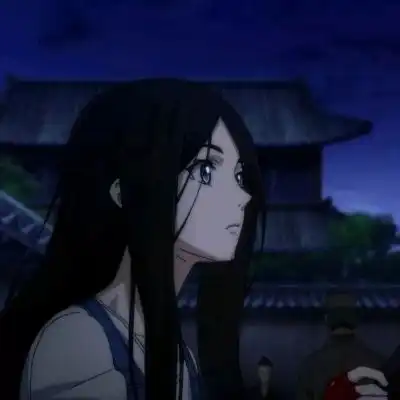 情侣动漫头像眉梢眼角藏秀气